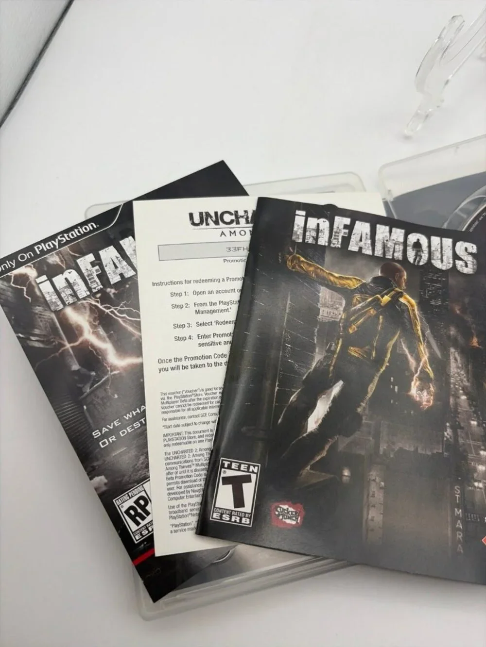 Infamous (Sony PlayStation 3, PS3) Complete CIB Tested